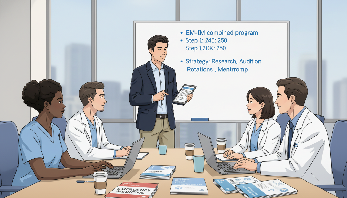 US citizen IMG networking and mentorship for EM-IM - US citizen IMG for Step Score Strategy for US Citizen IMG in Emergency M