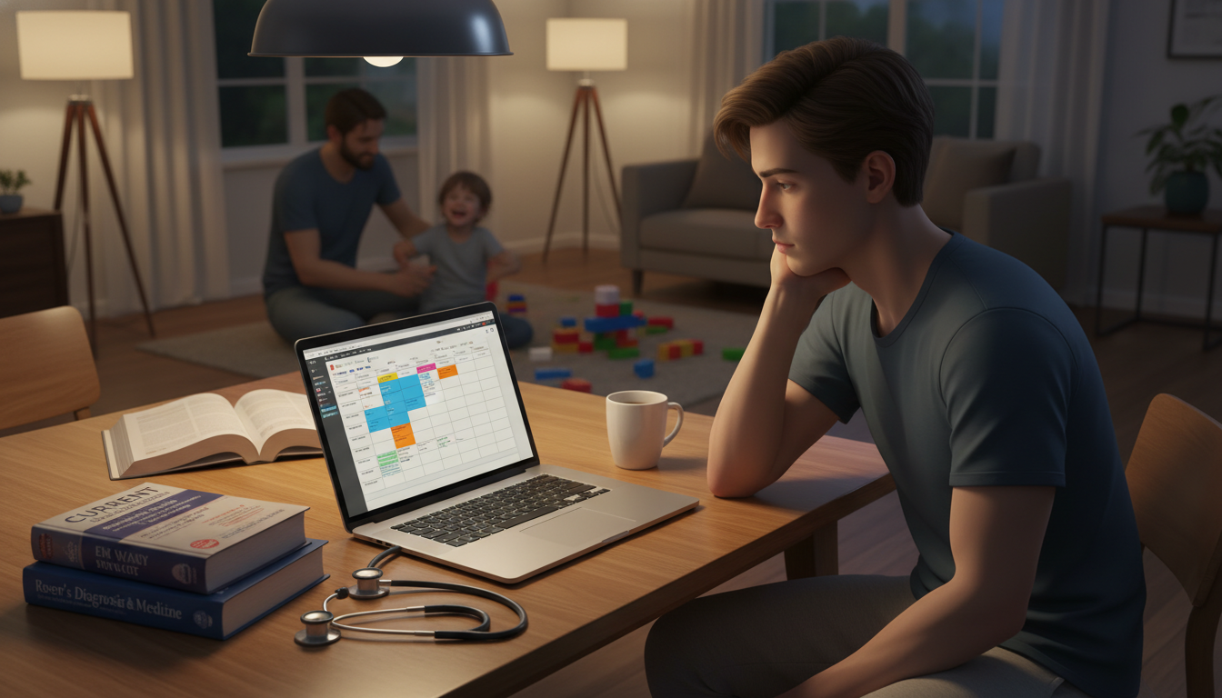 US citizen IMG balancing family life and EM-IM residency US citizen IMG balancing family life and EM-IM residency - US citizen IMG for Work-Life Balance Assessment for US Citizen IMG