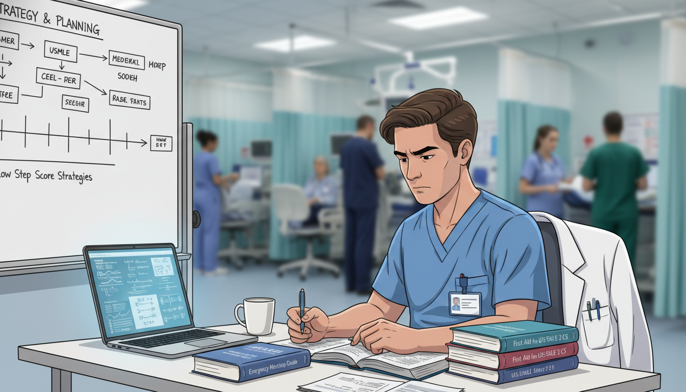 Cracking the Code: Low Step Score Strategies for US Citizen IMGs in EM