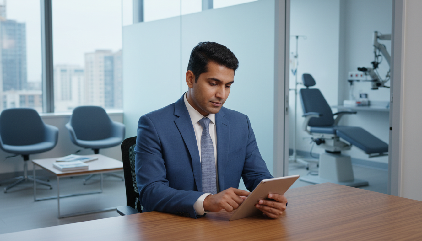 ENT surgeon in a modern private practice clinic ENT surgeon in a modern private practice clinic - US citizen IMG for Academic vs Private Practice for US Citizen IMG in Otola