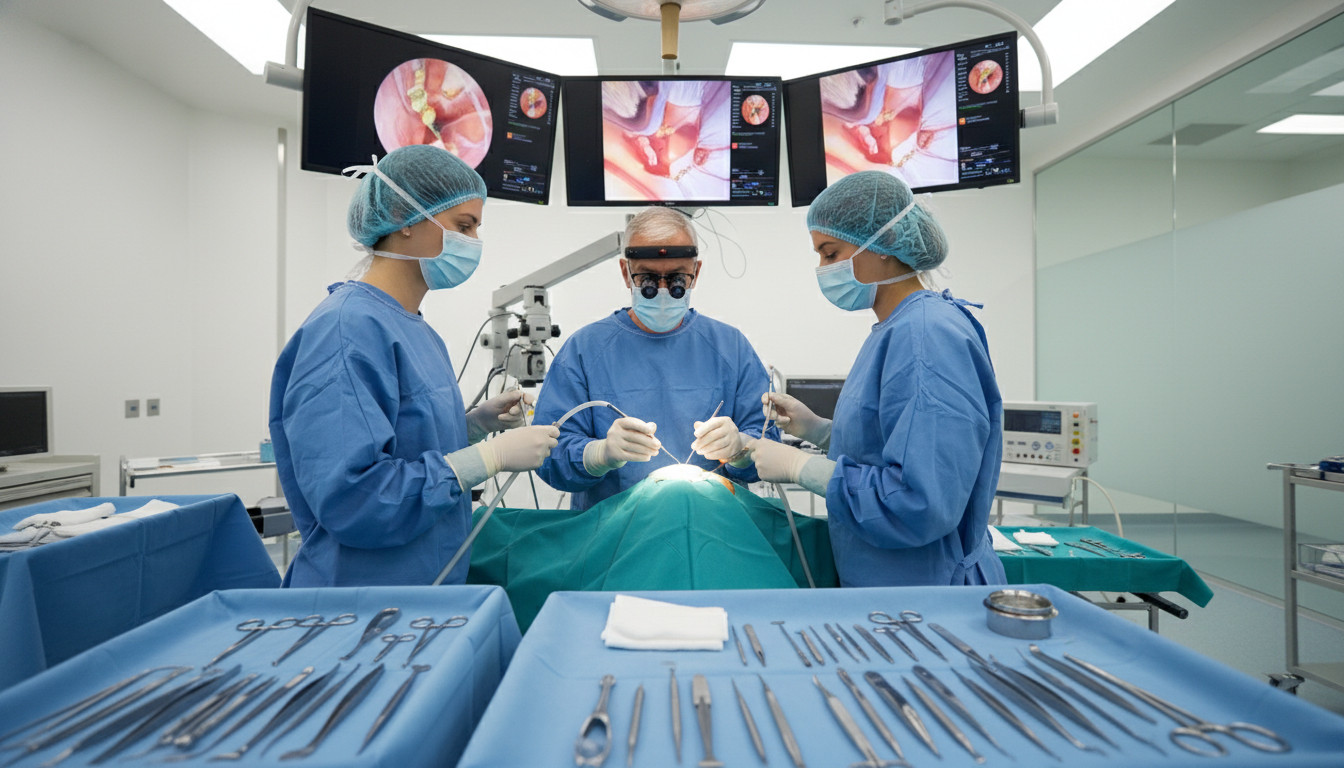 Otolaryngology residents in the operating room gaining surgical experience - US citizen IMG for Case Volume Evaluation for US