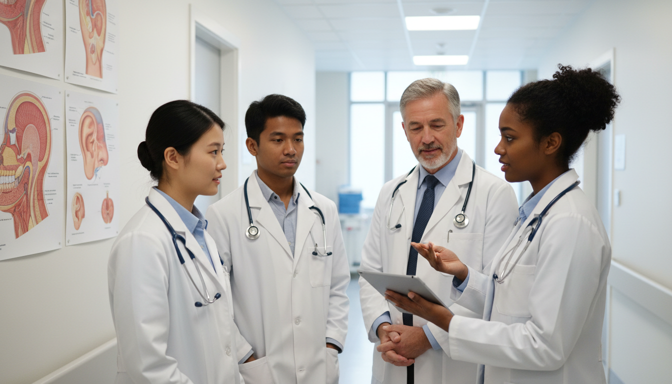 US citizen IMG rounding with ENT faculty on an away rotation US citizen IMG rounding with ENT faculty on an away rotation - US citizen IMG for Letters of Recommendation for US Citizen IM