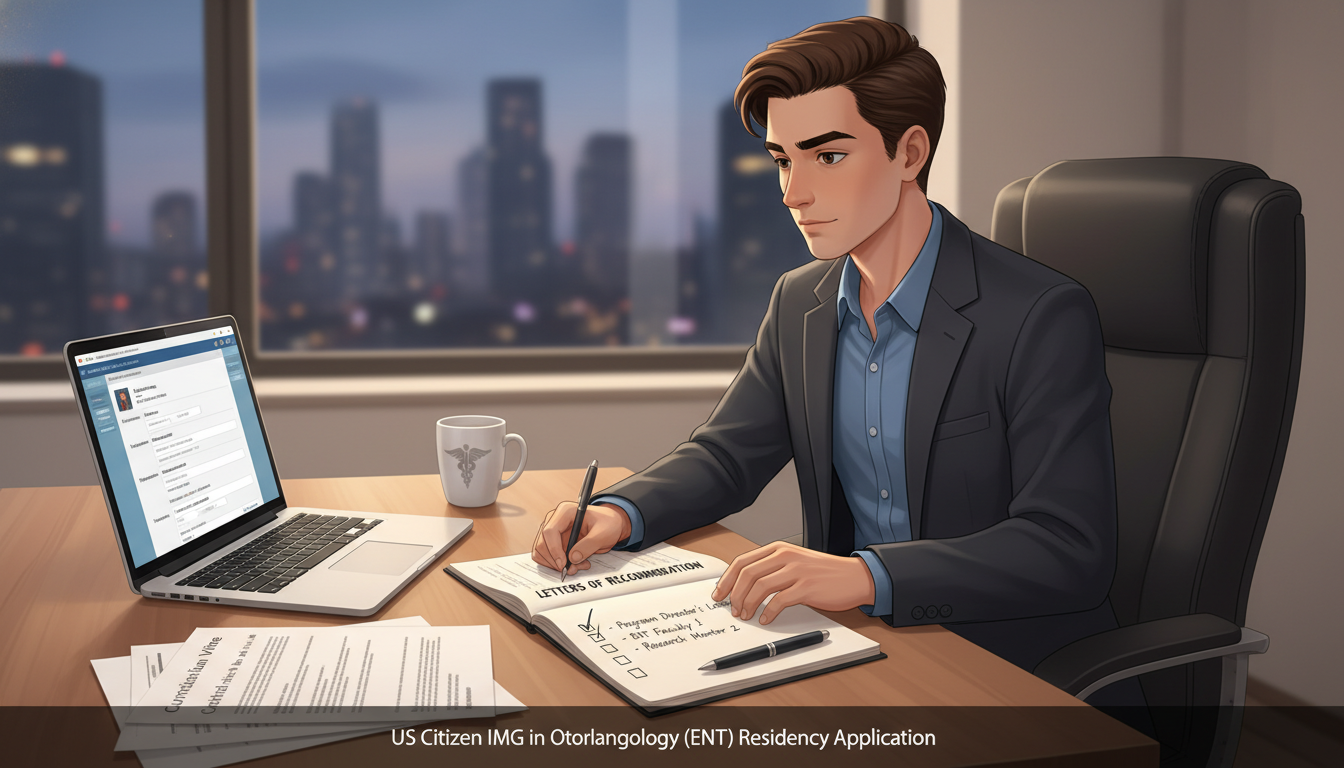 US citizen IMG preparing application materials for ENT residency US citizen IMG preparing application materials for ENT residency - US citizen IMG for Letters of Recommendation for US Citize