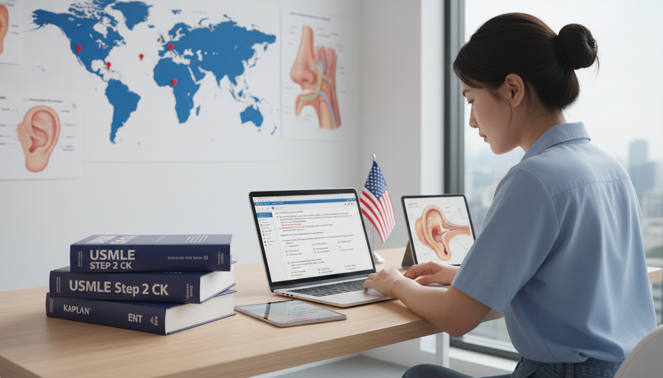 Ultimate Guide to USMLE Step 2 CK Preparation for US Citizen IMGs in ENT