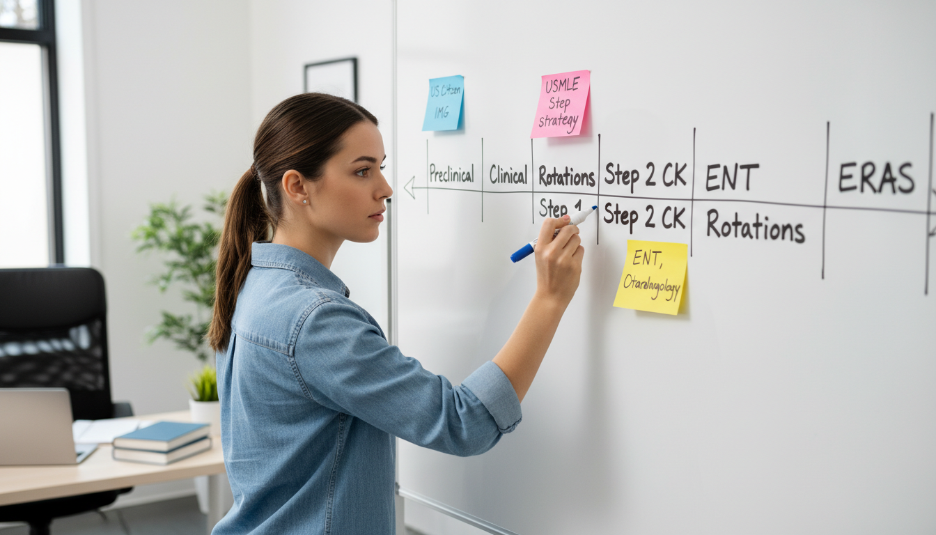 USMLE exam planning for ENT residency - US citizen IMG for Step Score Strategy for US Citizen IMG in Otolaryngology (ENT)