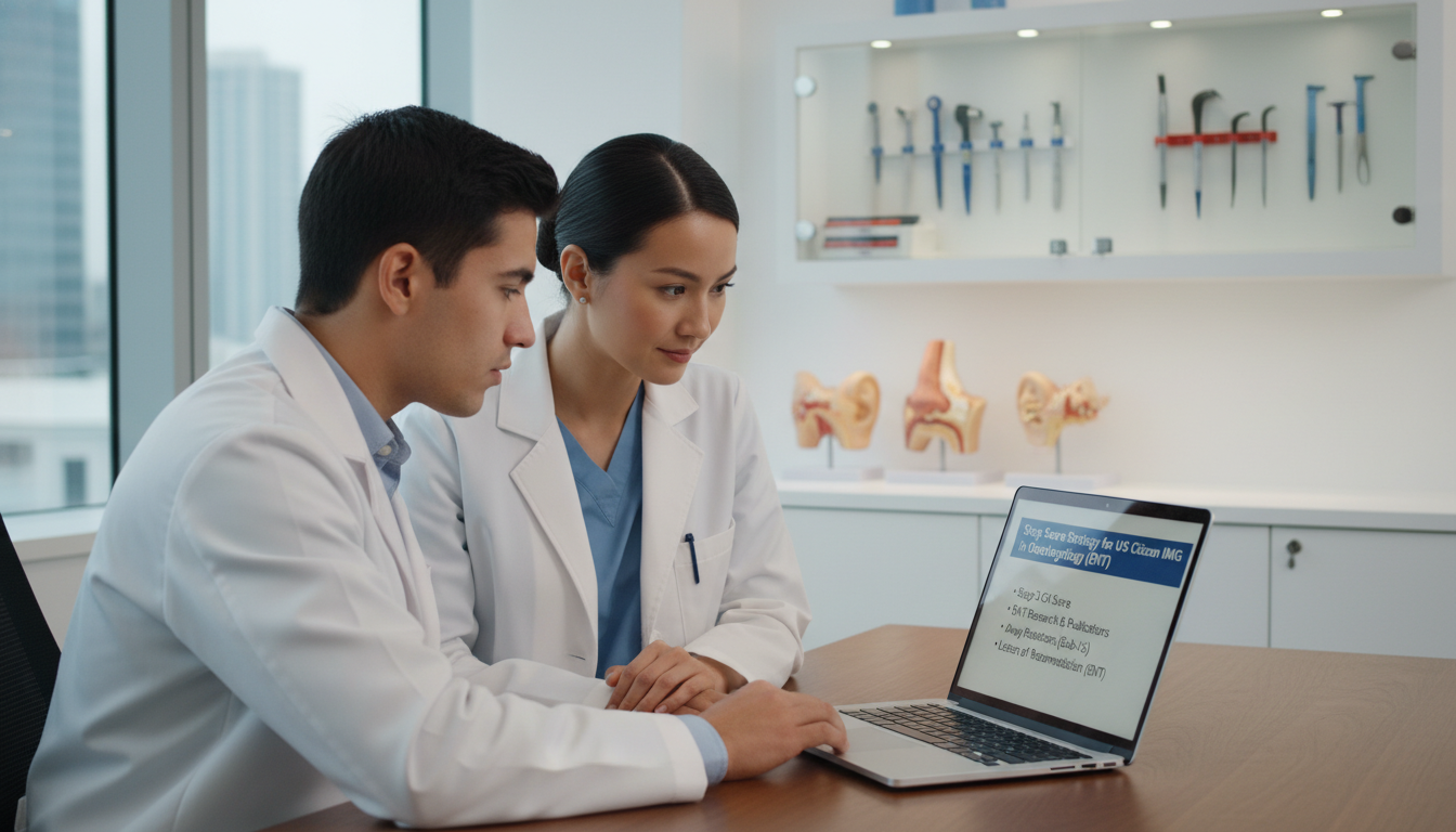 ENT-focused USMLE and application strategy - US citizen IMG for Step Score Strategy for US Citizen IMG in Otolaryngology (ENT