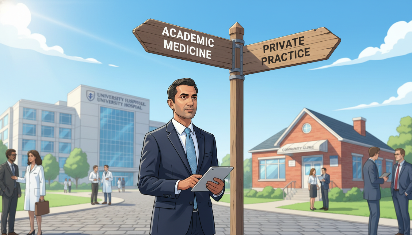 Choosing Between Academic and Private Practice: A Guide for US Citizen IMGs in Family Medicine