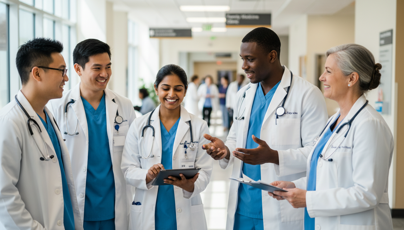 Family medicine residents in a community clinic - US citizen IMG for Program Selection Strategy for US Citizen IMG in Family