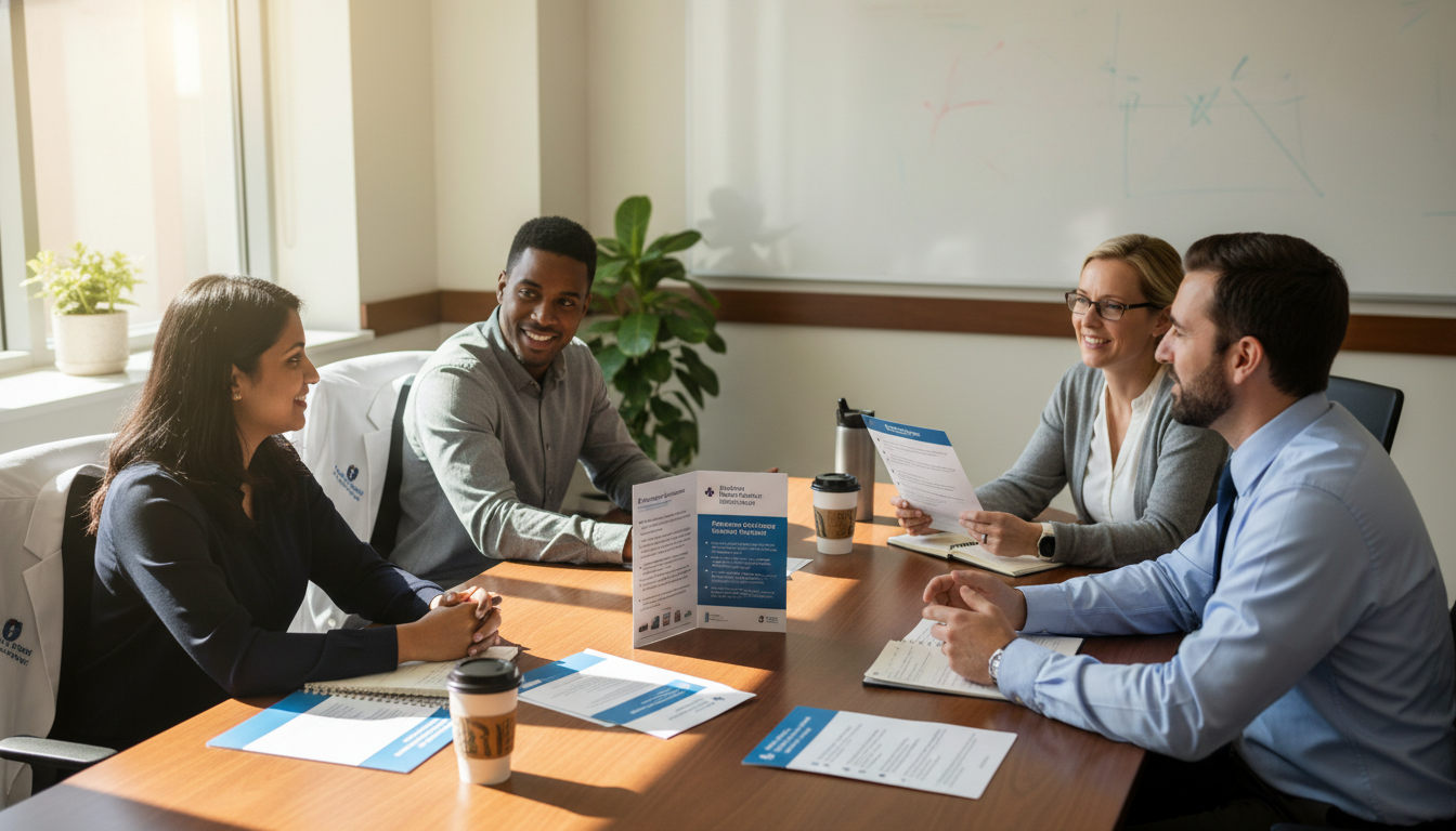 US citizen IMG discussing residency fit with current family medicine residents - US citizen IMG for Questions to Ask Programs