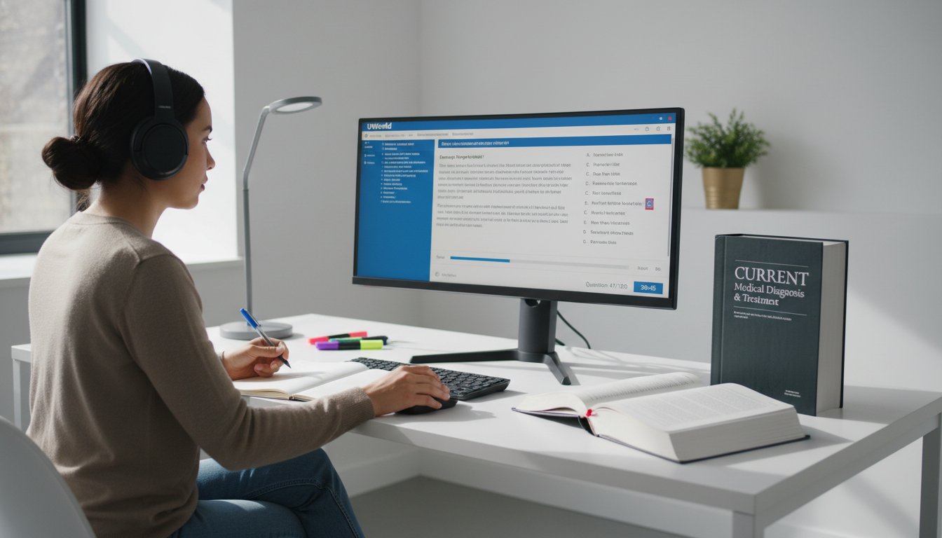 Medical student using UWorld and online resources for Step 2 CK - US citizen IMG for USMLE Step 2 CK Preparation for US Citiz