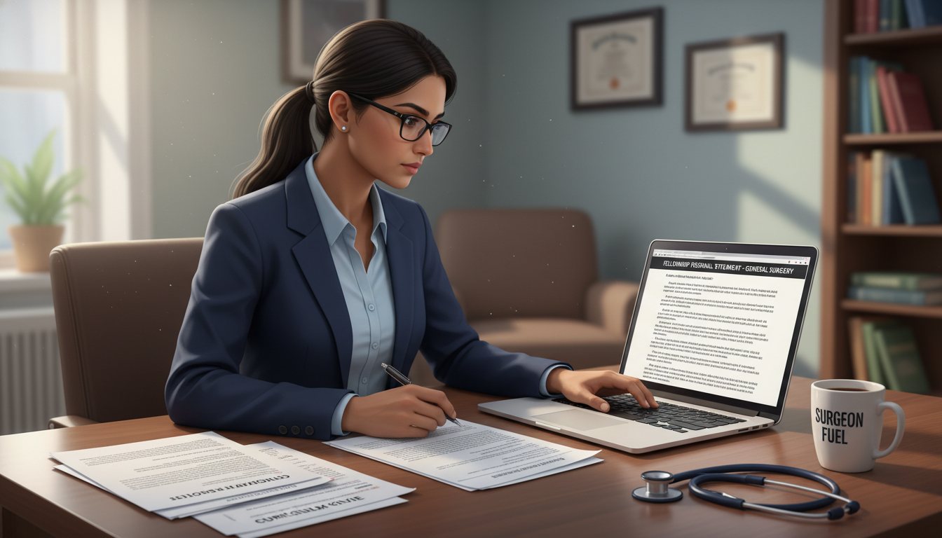 Surgery resident working on fellowship personal statement and CV Surgery resident working on fellowship personal statement and CV - US citizen IMG for Fellowship Preparation for US Citizen I