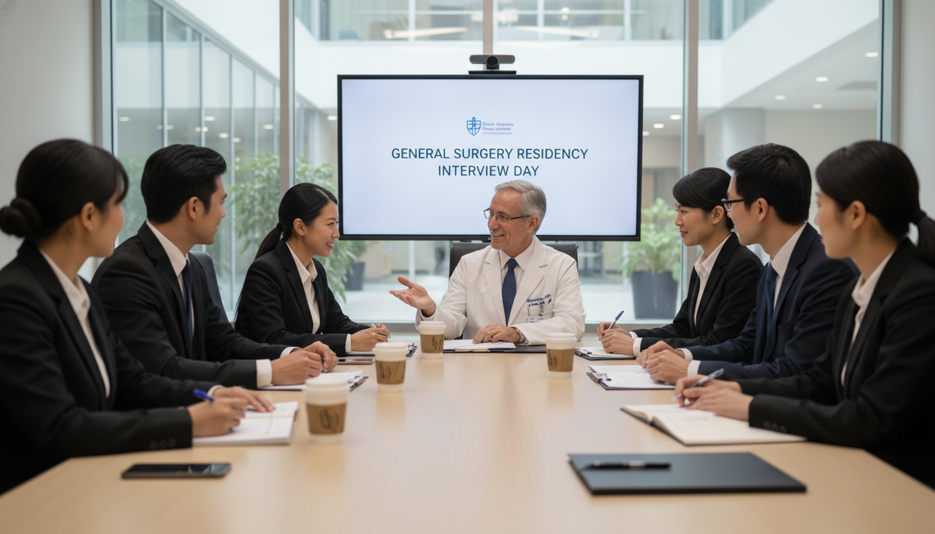 General surgery residency interview and professional communication General surgery residency interview and professional communication - US citizen IMG for Pre-Match Communication for US Citize