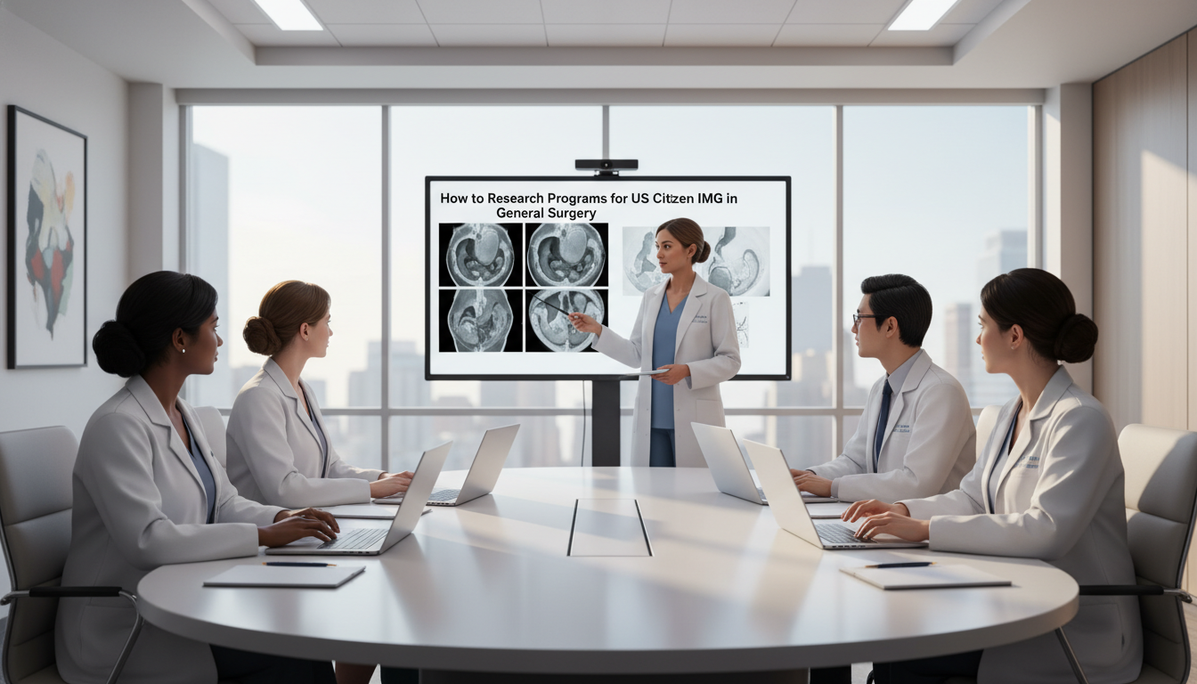 Surgical residents in academic teaching conference Surgical residents in academic teaching conference - US citizen IMG for How to Research Programs for US Citizen IMG in Genera