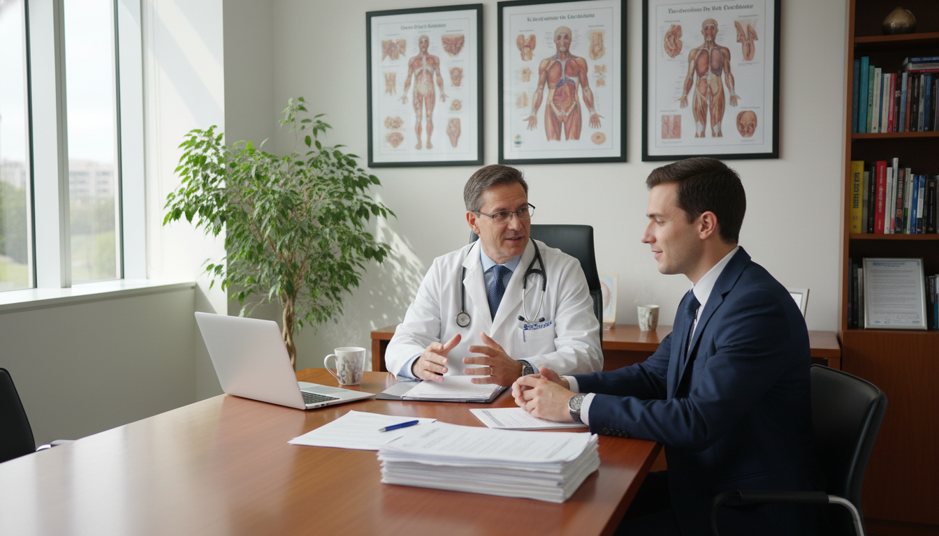 Program director and residency applicant in a focused discussion Program director and residency applicant in a focused discussion - US citizen IMG for Questions to Ask Programs for US Citize