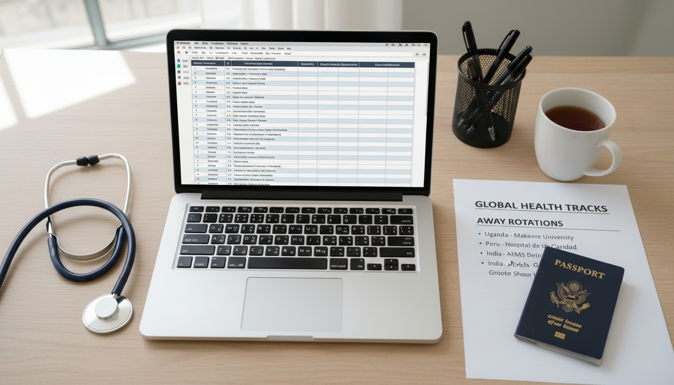 Spreadsheet of global health residency programs and away rotation options Spreadsheet of global health residency programs and away rotation options - US citizen IMG for Away Rotation Strategy for US