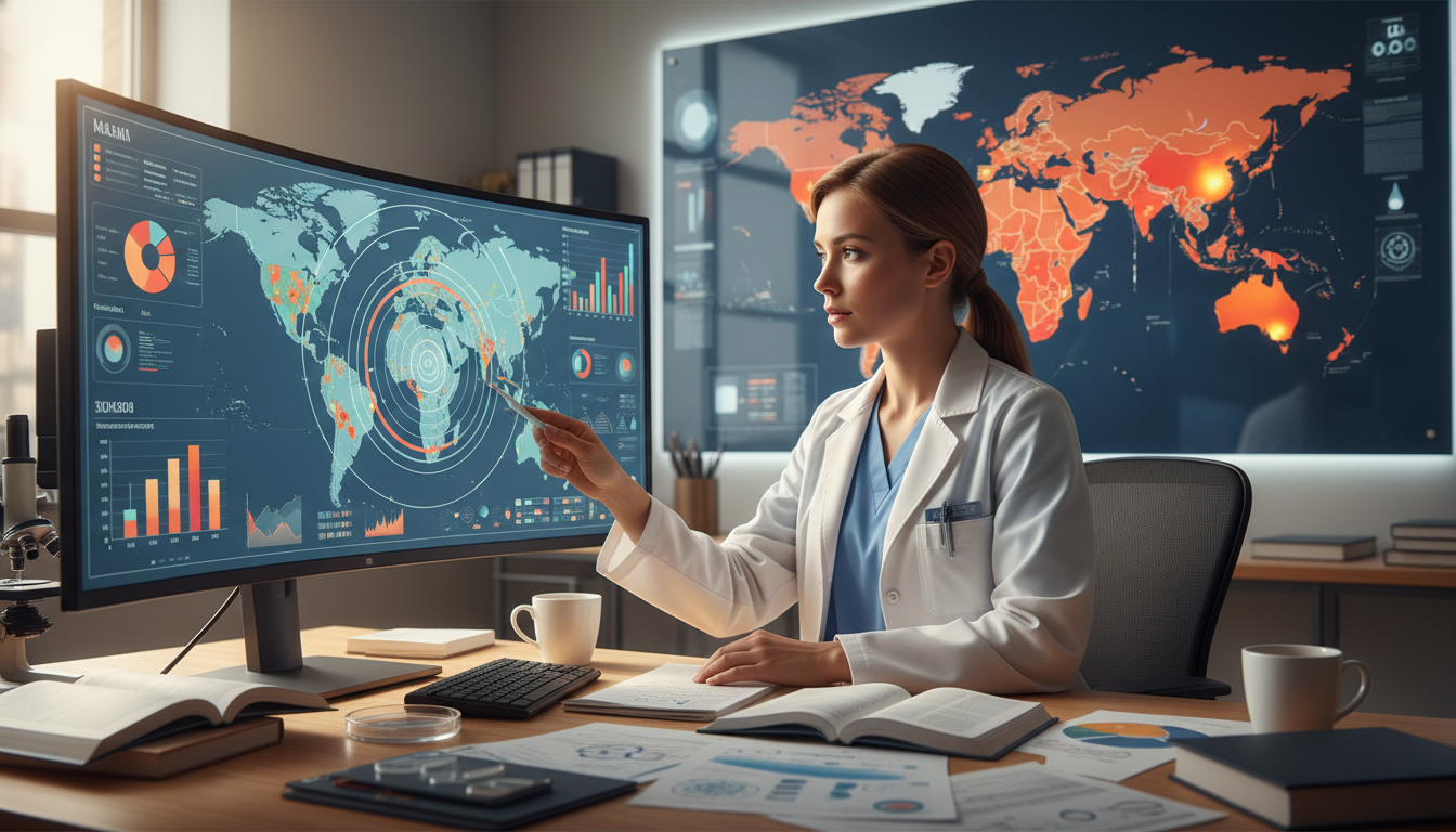 Medical student working on global health research project Medical student working on global health research project - US citizen IMG for CV Building for US Citizen IMG in Global Healt