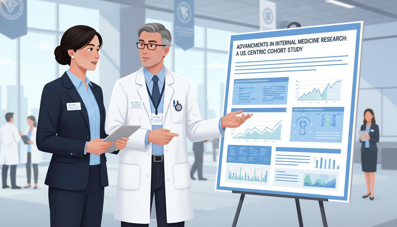 US citizen IMG presenting internal medicine research poster US citizen IMG presenting internal medicine research poster - US citizen IMG for CV Building for US Citizen IMG in Internal M