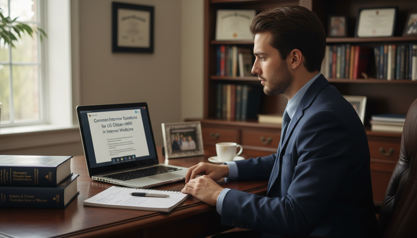 US citizen IMG preparing for internal medicine residency interview - US citizen IMG for Common Interview Questions for US Cit