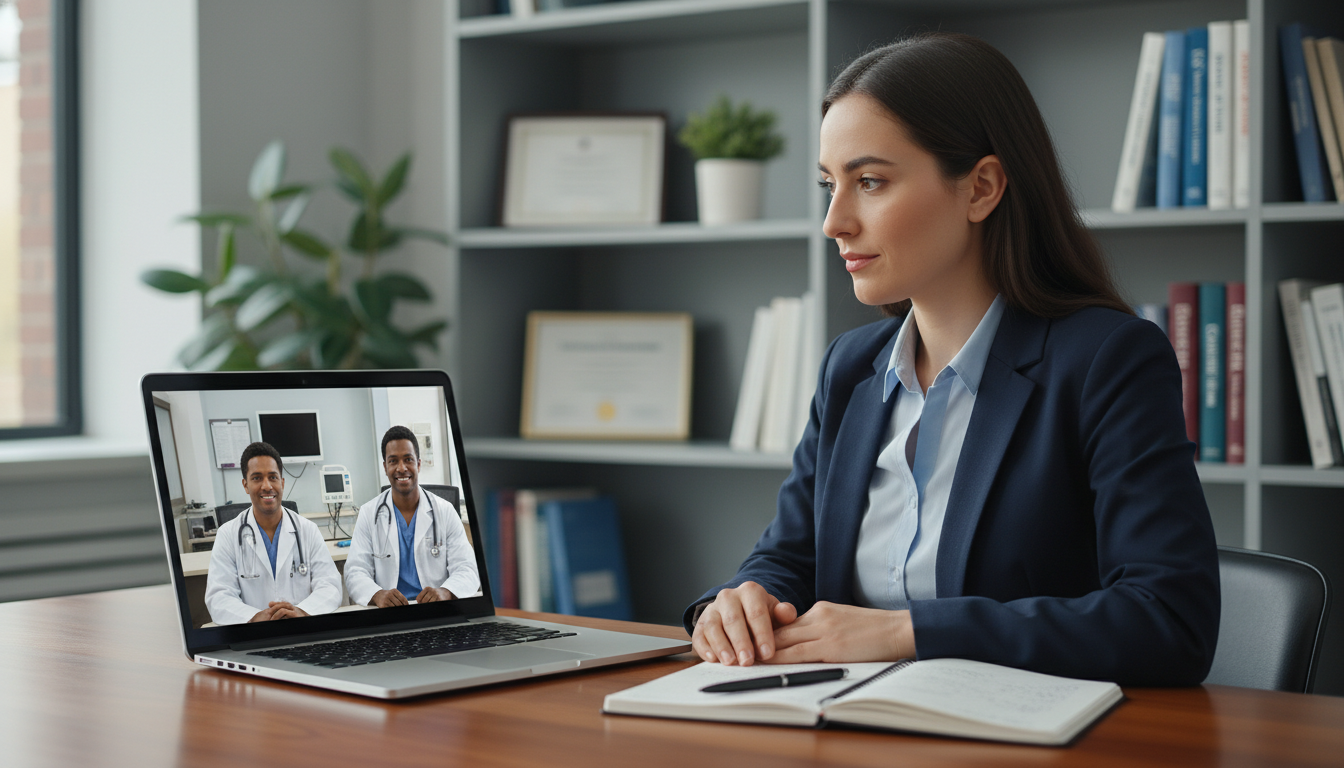 US citizen IMG participating in virtual internal medicine residency interview - US citizen IMG for Low Step Score Strategies