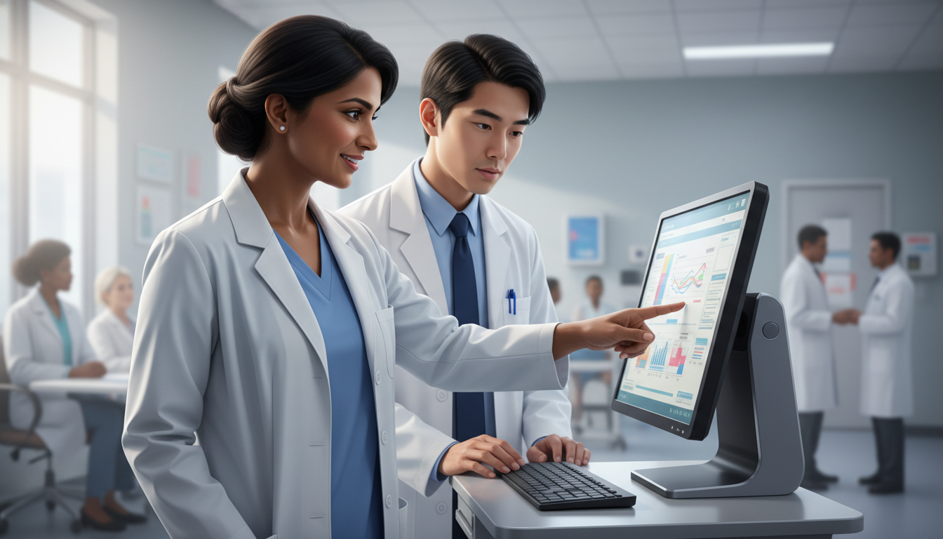 US citizen IMG meeting mentor on hospital ward US citizen IMG meeting mentor on hospital ward - US citizen IMG for Networking in Medicine for US Citizen IMG in Internal Med