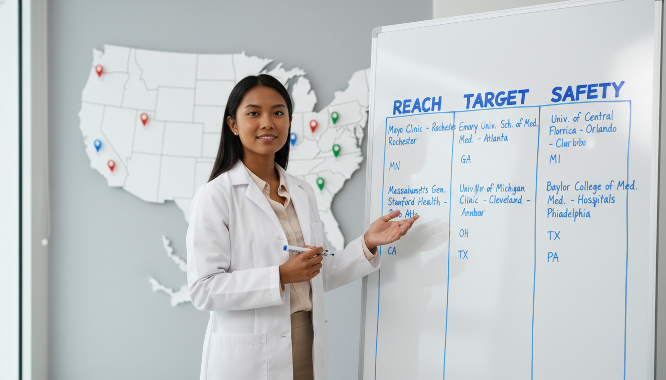 US citizen IMG evaluating reach, target, and safety internal medicine programs - US citizen IMG for Program Selection Strateg