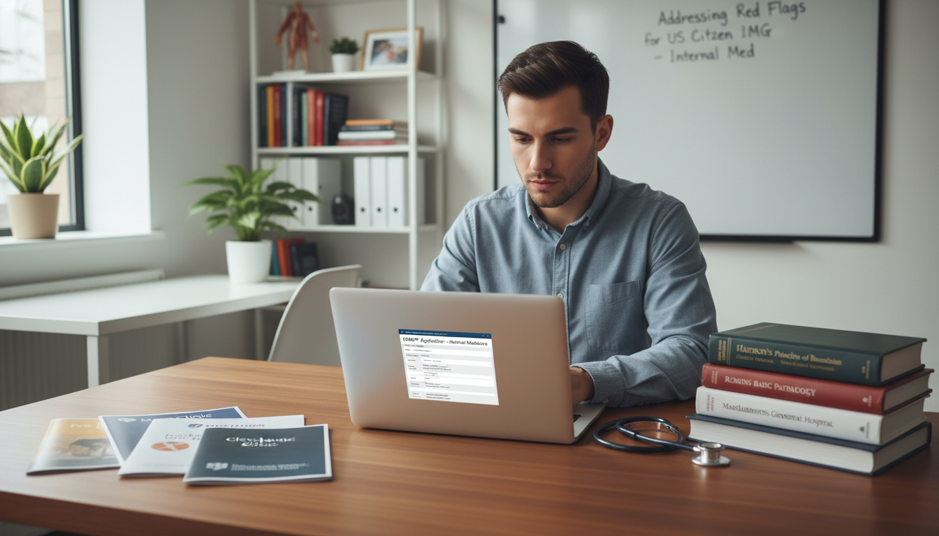 Navigating Red Flags: A Guide for US Citizen IMGs in Internal Medicine Residency