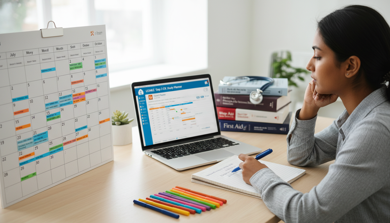 Medical student creating a USMLE Step 2 CK study schedule Medical student creating a USMLE Step 2 CK study schedule - US citizen IMG for USMLE Step 2 CK Preparation for US Citizen IMG