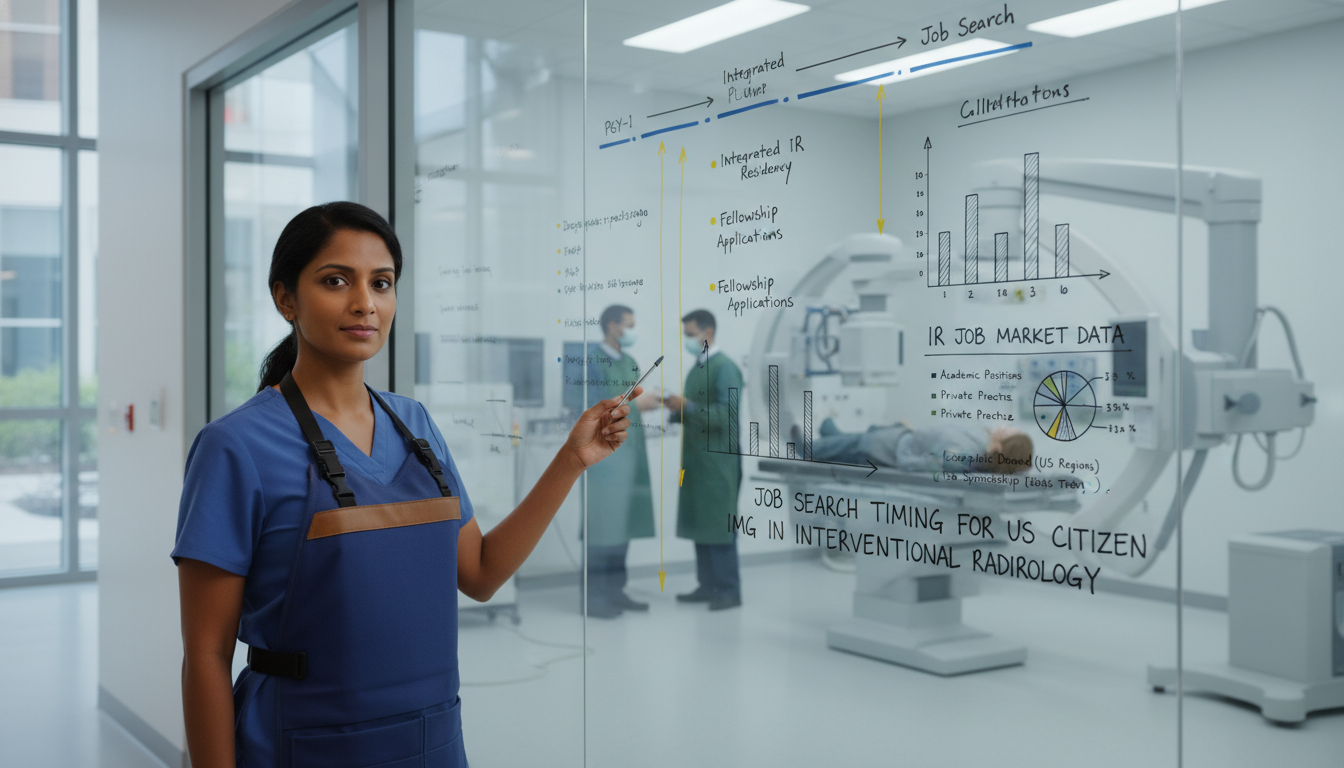 Essential Job Search Timing Guide for US Citizen IMGs in Interventional Radiology