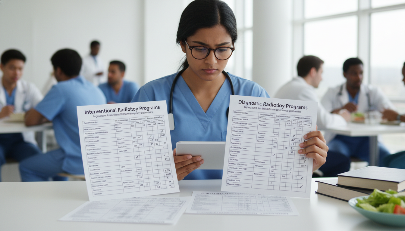 US citizen IMG reviewing interventional radiology residency program options - US citizen IMG for Low Step Score Strategies fo