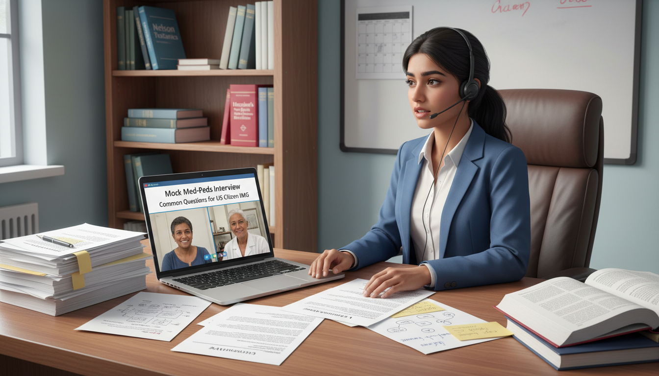 US citizen IMG preparing for medicine pediatrics residency interview - US citizen IMG for Common Interview Questions for US C