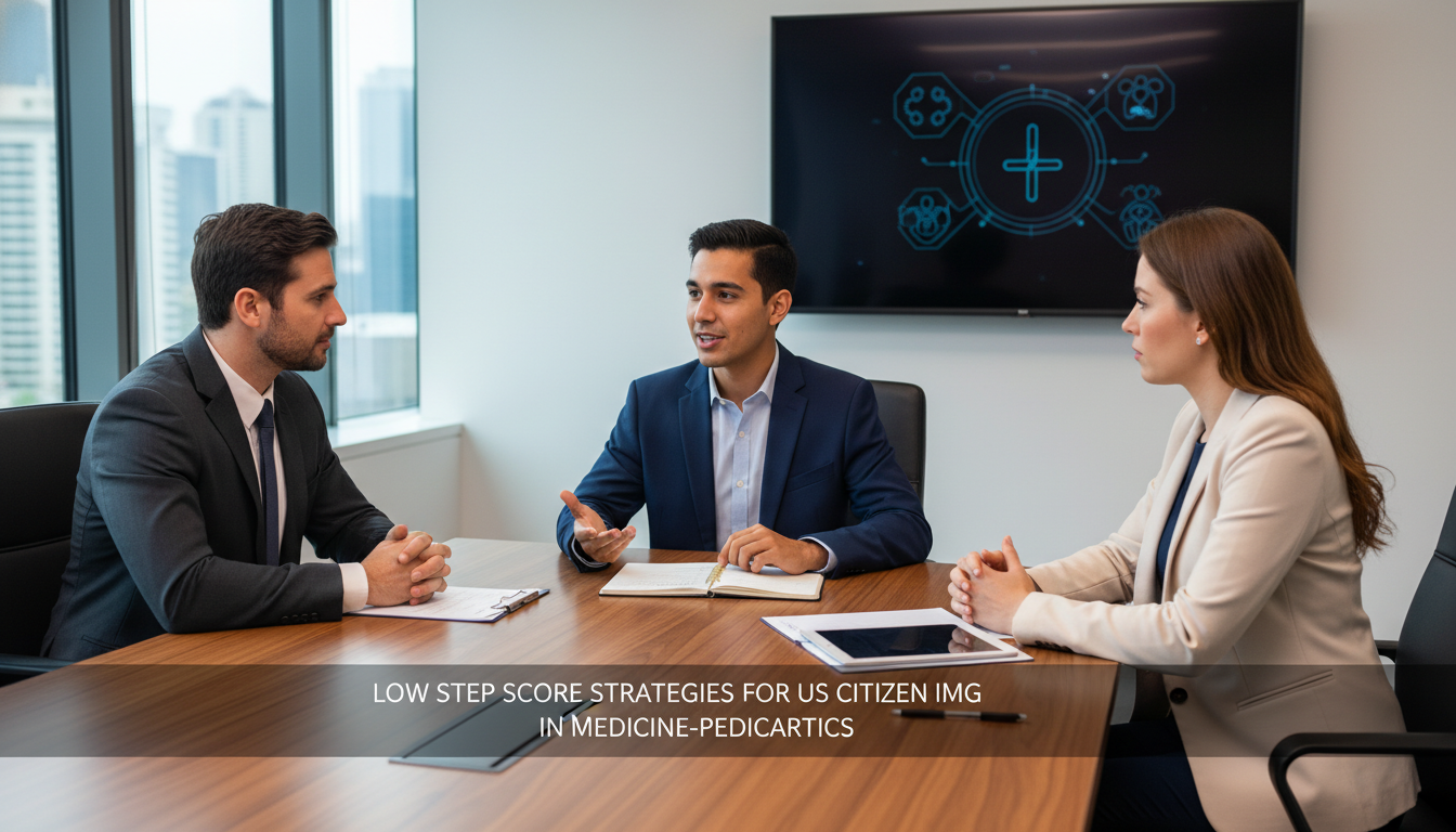 Residency interview discussion with Med-Peds program director - US citizen IMG for Low Step Score Strategies for US Citizen I
