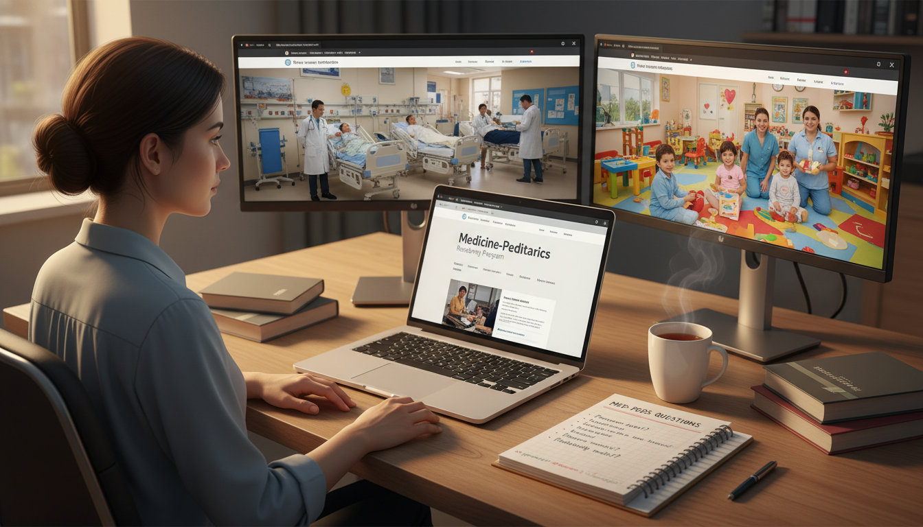 Medicine pediatrics residency applicant researching programs online Medicine pediatrics residency applicant researching programs online - US citizen IMG for Pre-Interview Preparation for US Cit