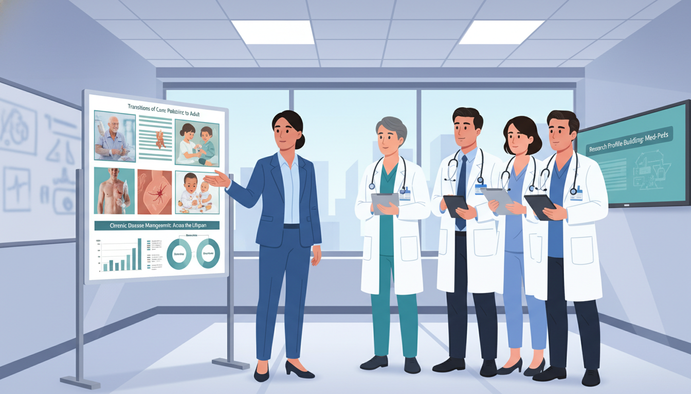 Med-Peds themed research presentation by a US citizen IMG to a small academic audience - US citizen IMG for Research Profile