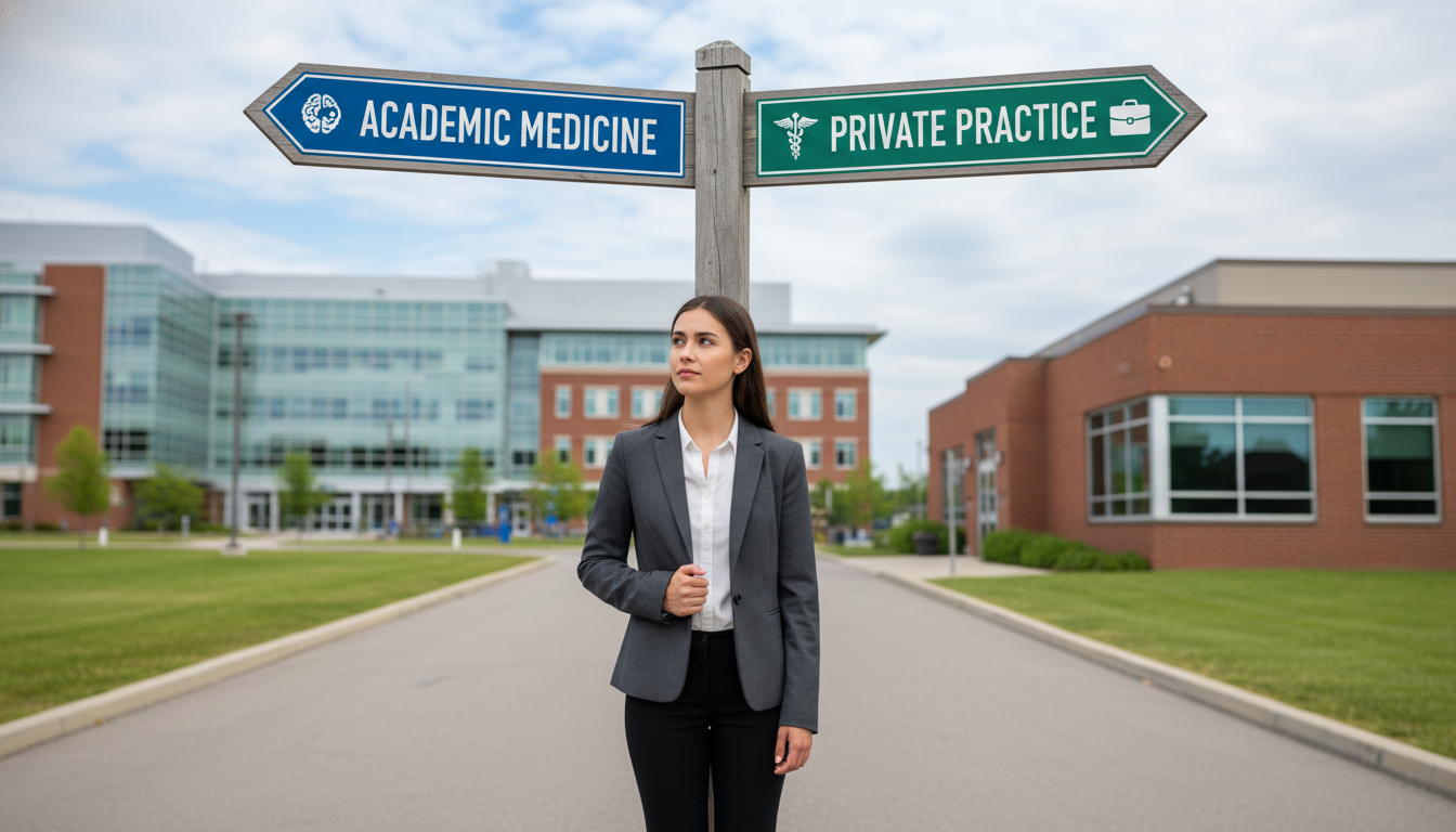 Navigating Academic vs Private Practice in Medicine-Psychiatry Residency