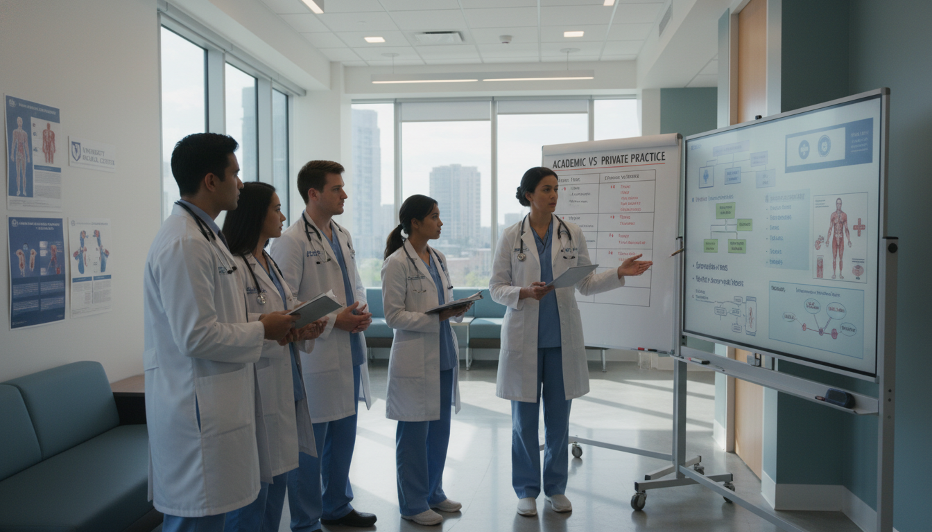 Academic medicine-psychiatry team in teaching hospital setting Academic medicine-psychiatry team in teaching hospital setting - US citizen IMG for Academic vs Private Practice for US Citiz