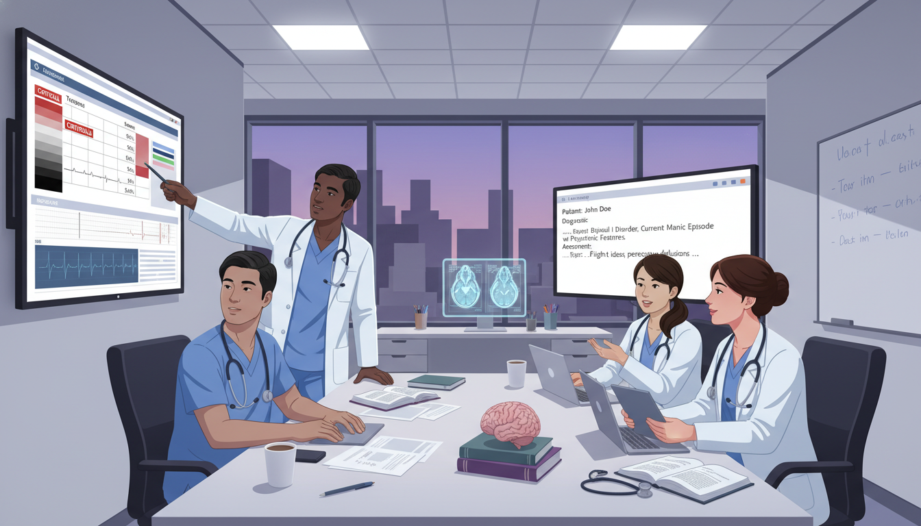 Medicine-Psychiatry residents collaborating on inpatient unit Medicine-Psychiatry residents collaborating on inpatient unit - US citizen IMG for Identifying Malignant Programs for US Citi