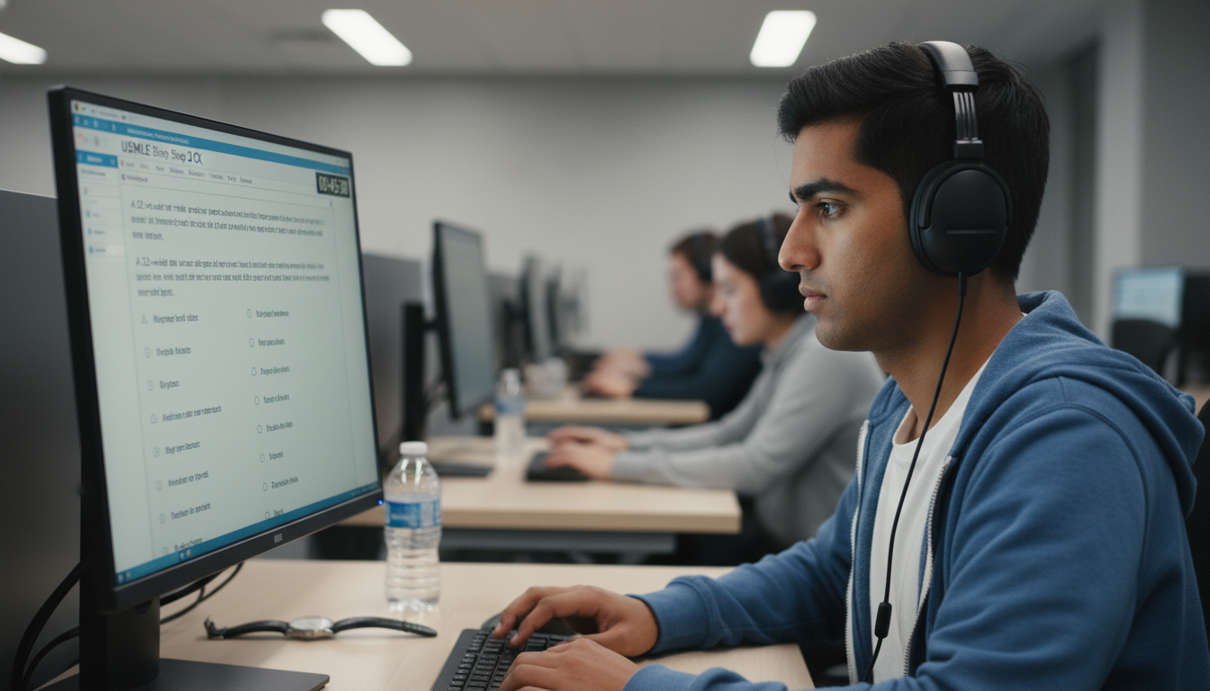 US citizen IMG taking a timed USMLE practice exam US citizen IMG taking a timed USMLE practice exam - US citizen IMG for USMLE Step 2 CK Preparation for US Citizen IMG in Medi