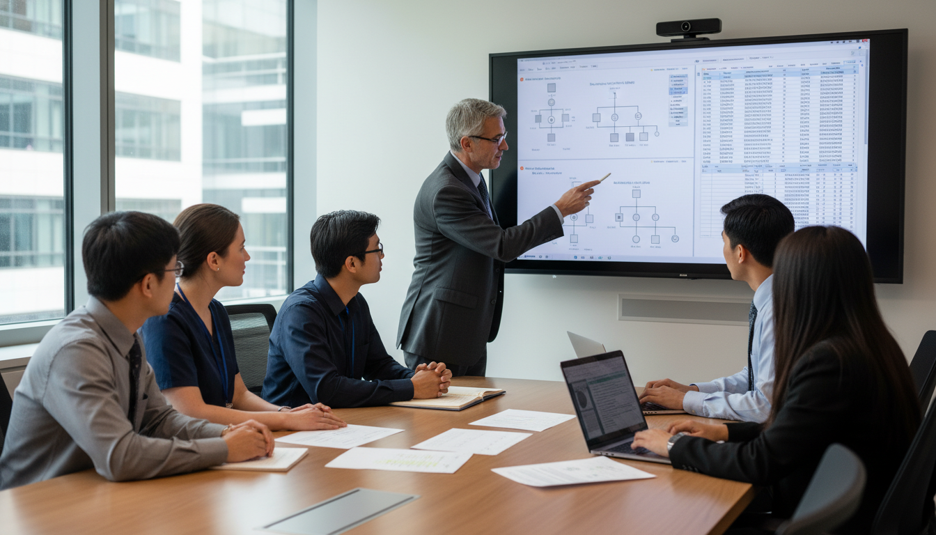 Medical genetics team in academic teaching conference Medical genetics team in academic teaching conference - US citizen IMG for Academic vs Private Practice for US Citizen IMG in