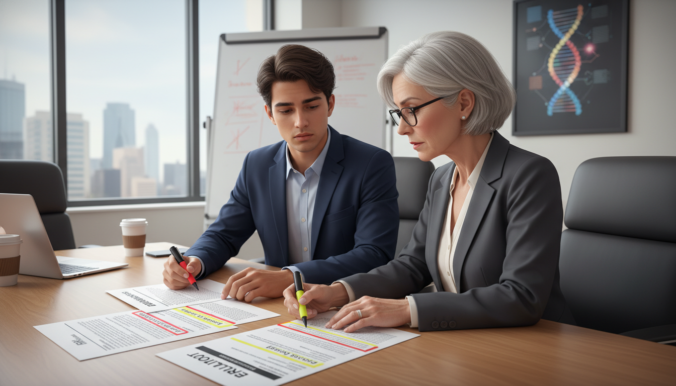 US citizen IMG discussing residency application red flags with mentor US citizen IMG discussing residency application red flags with mentor - US citizen IMG for Addressing Red Flags for US Citize