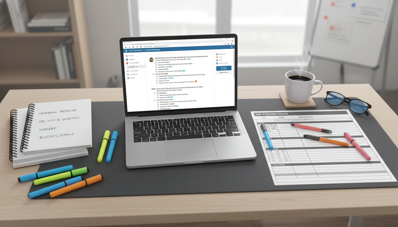 Organized Step 2 CK study plan with genetics focus Organized Step 2 CK study plan with genetics focus - US citizen IMG for USMLE Step 2 CK Preparation for US Citizen IMG in Med