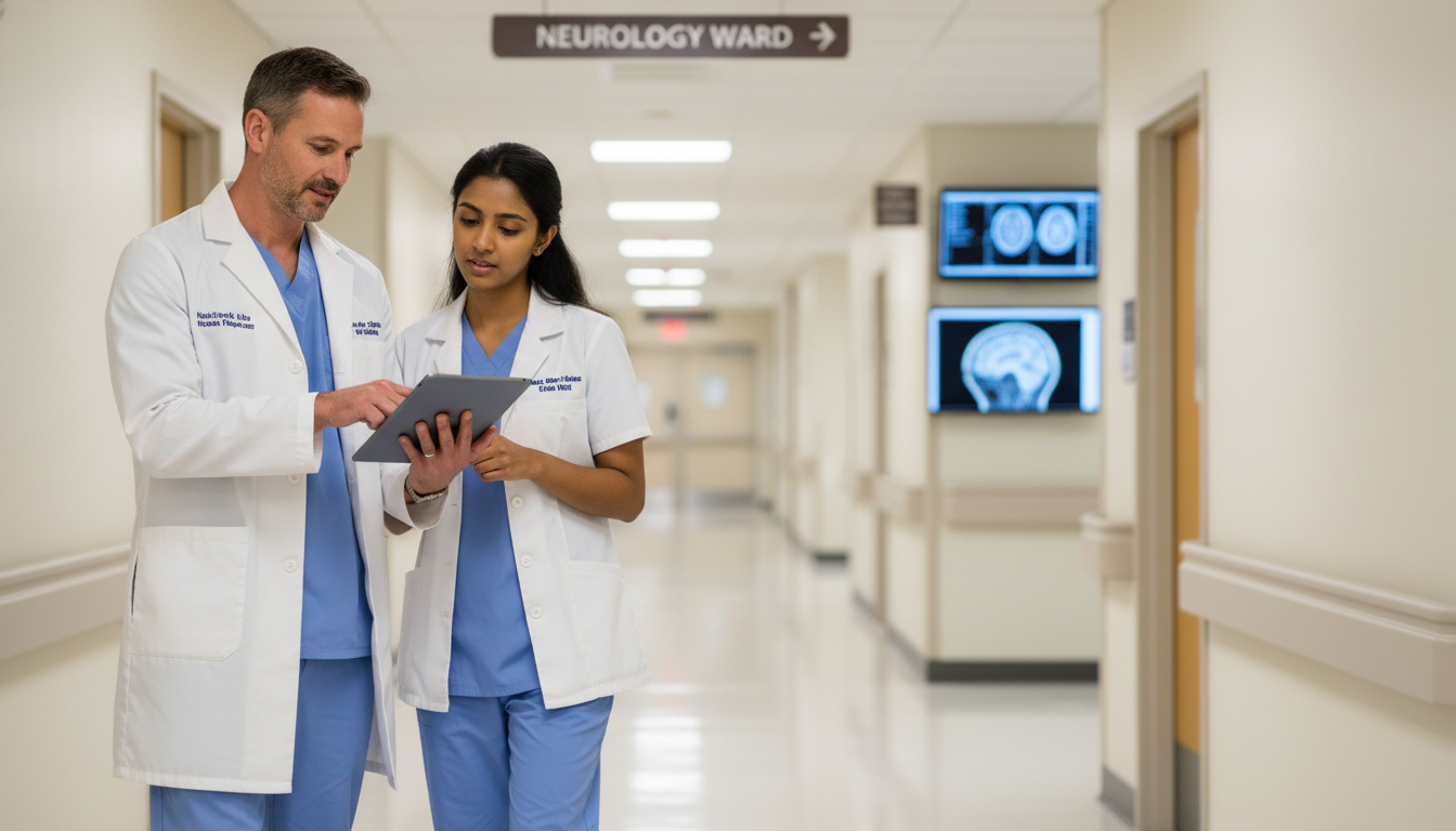 Neurology attending mentoring US citizen IMG during ward rounds Neurology attending mentoring US citizen IMG during ward rounds - US citizen IMG for Letters of Recommendation for US Citizen