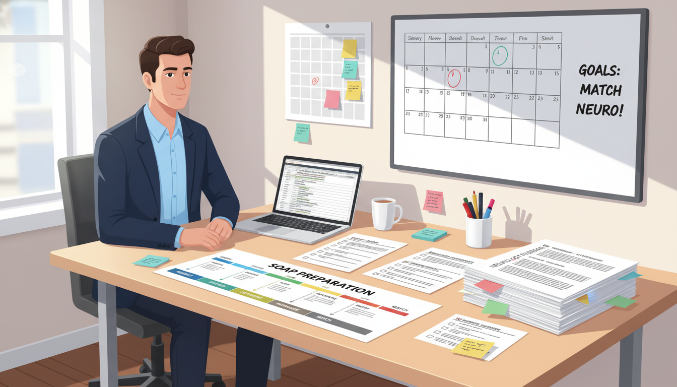 Neurology SOAP candidate organizing documents and timelines - US citizen IMG for SOAP Preparation for US Citizen IMG in Neuro