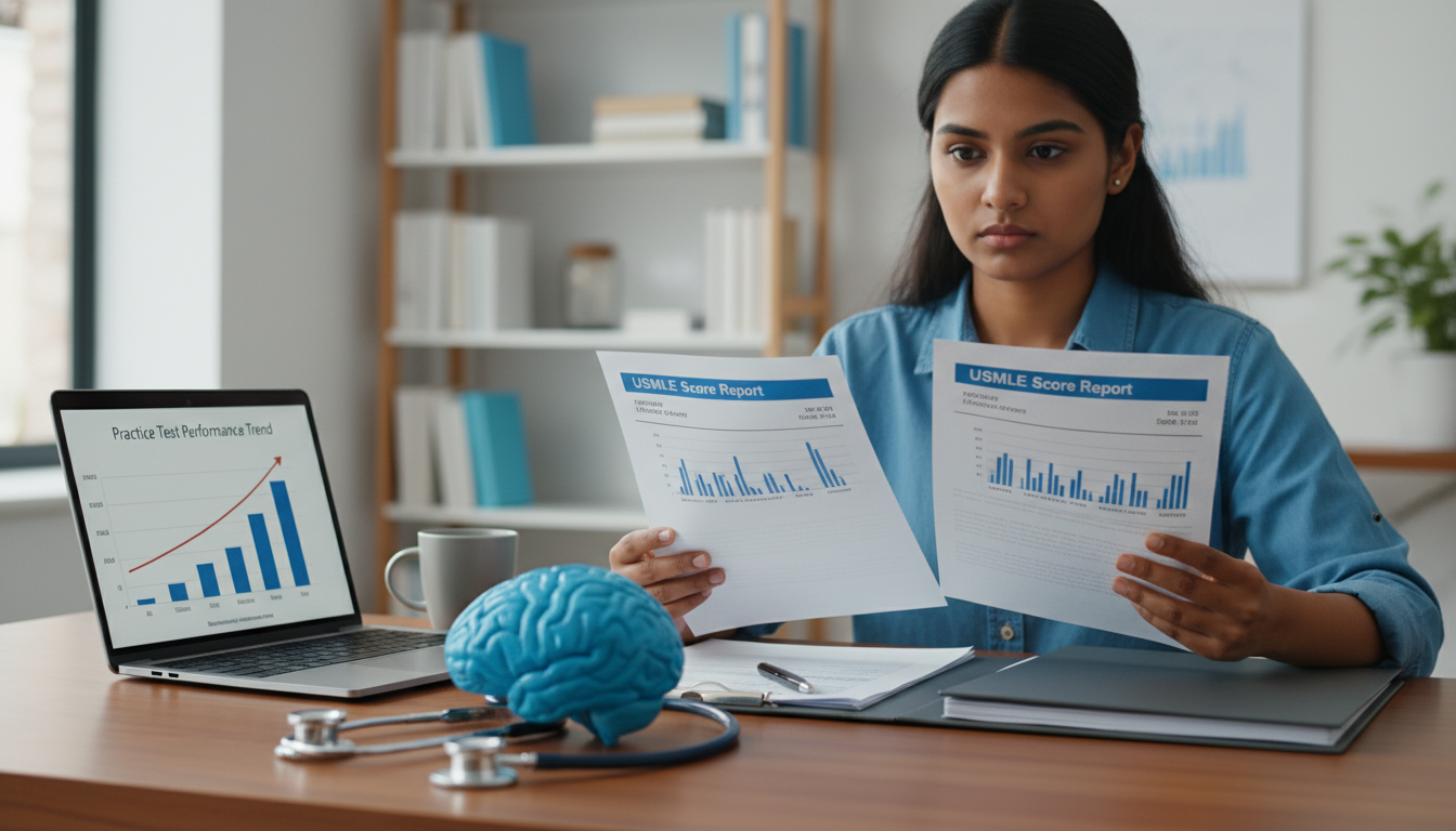 Neurology residency applicant reviewing USMLE score data and planning Neurology residency applicant reviewing USMLE score data and planning - US citizen IMG for Step Score Strategy for US Citizen