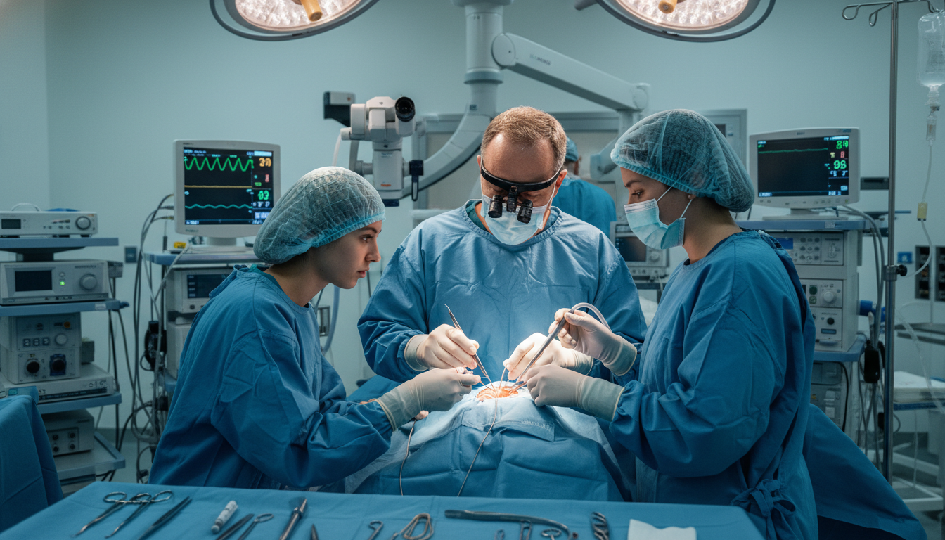 Neurosurgery away rotation team in operating room Neurosurgery away rotation team in operating room - US citizen IMG for Away Rotation Strategy for US Citizen IMG in Neurosurg