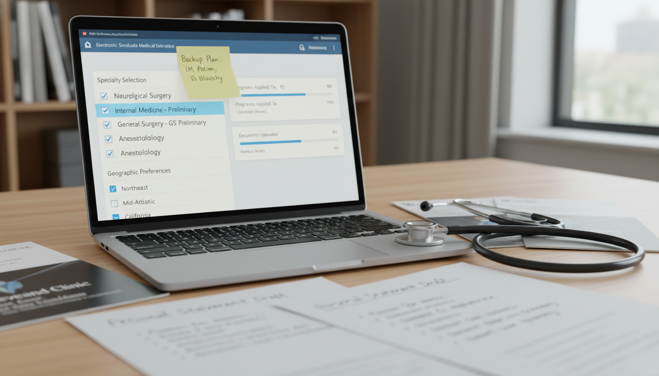 Dual applying neurosurgery and a backup specialty on ERAS Dual applying neurosurgery and a backup specialty on ERAS - US citizen IMG for Backup Specialty Planning for US Citizen IMG i