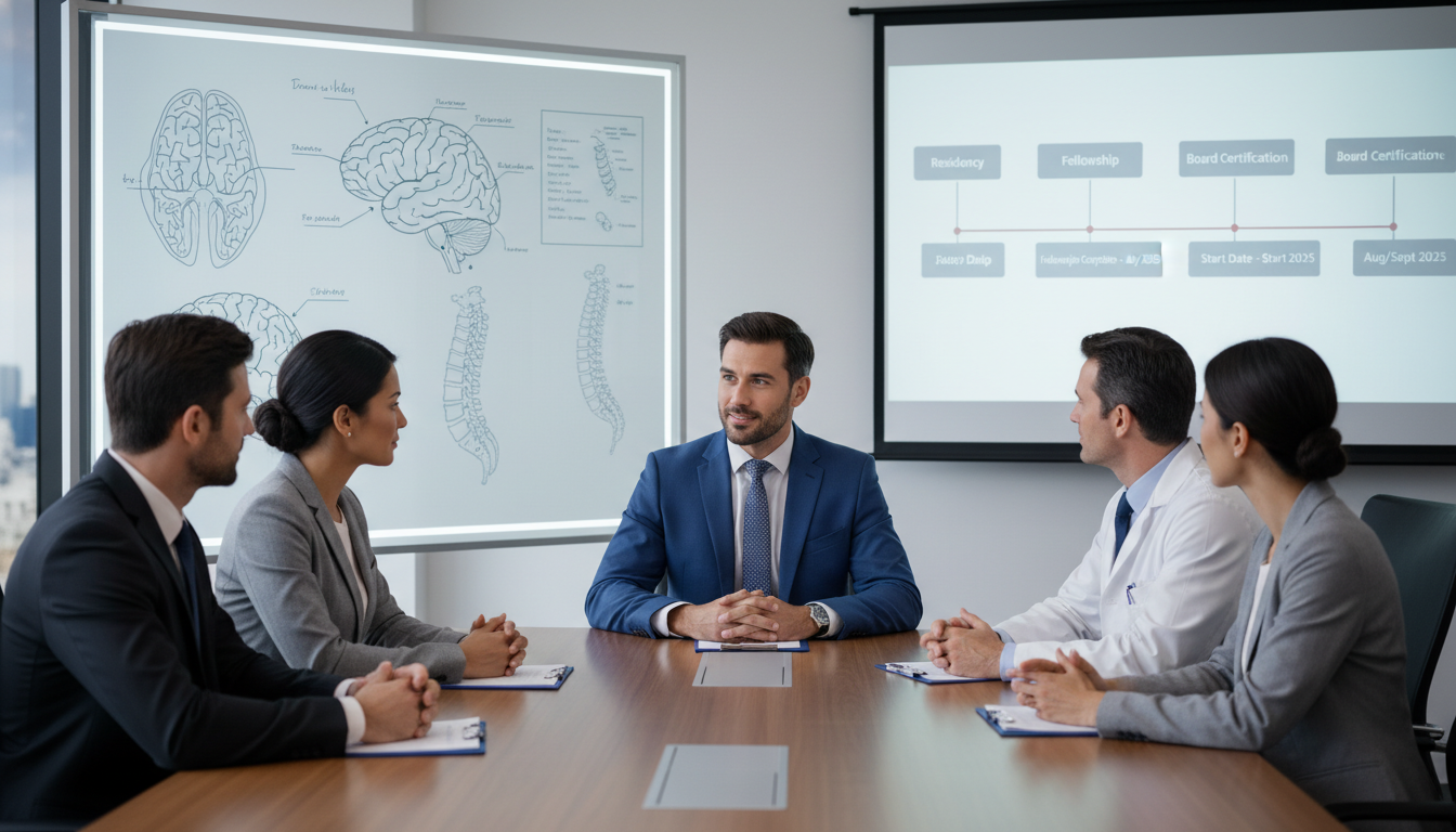 Neurosurgery fellow interviewing for attending positions Neurosurgery fellow interviewing for attending positions - US citizen IMG for Job Search Timing for US Citizen IMG in Neurosu