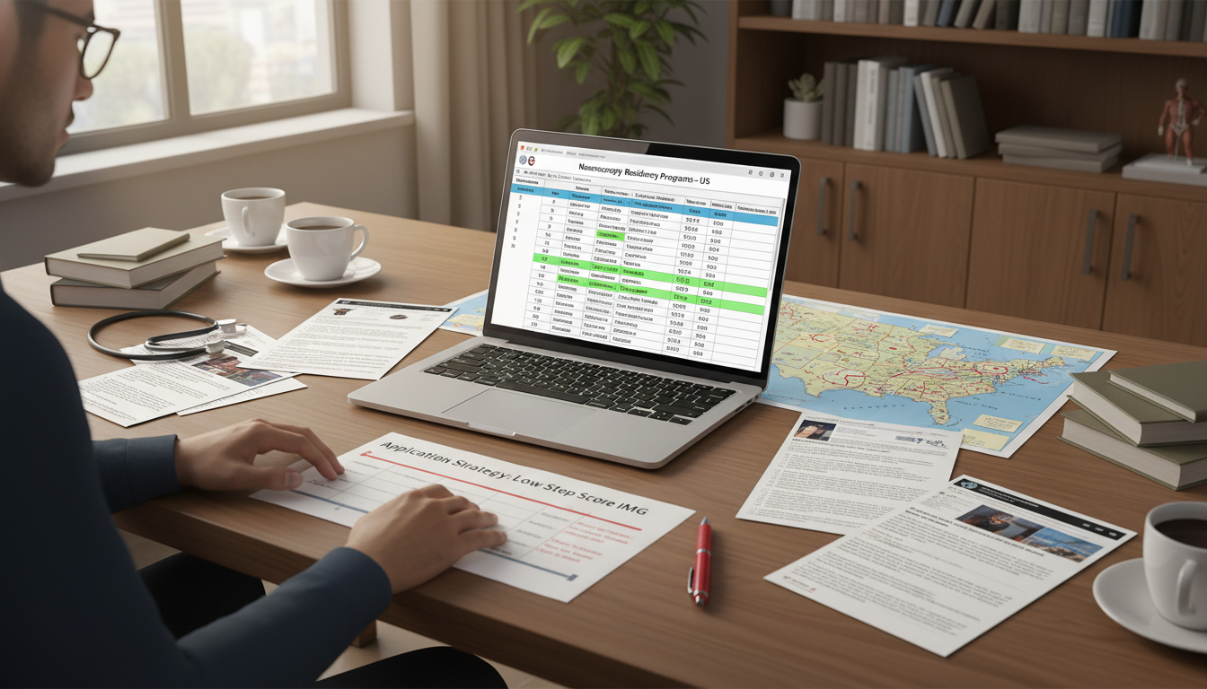 Neurosurgery residency program selection planning - US citizen IMG for Low Step Score Strategies for US Citizen IMG in Neuros