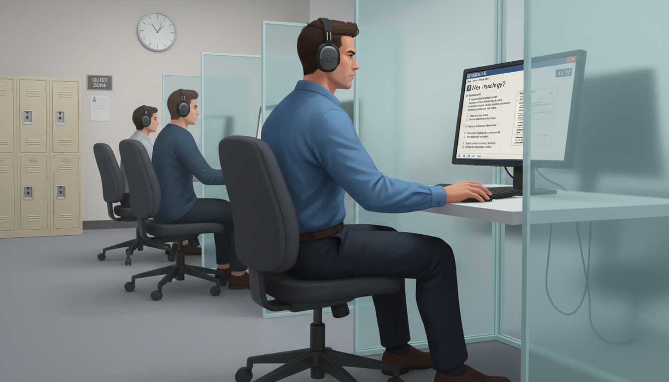 US citizen IMG taking a USMLE-style practice exam in realistic conditions US citizen IMG taking a USMLE-style practice exam in realistic conditions - US citizen IMG for USMLE Step 2 CK Preparation fo