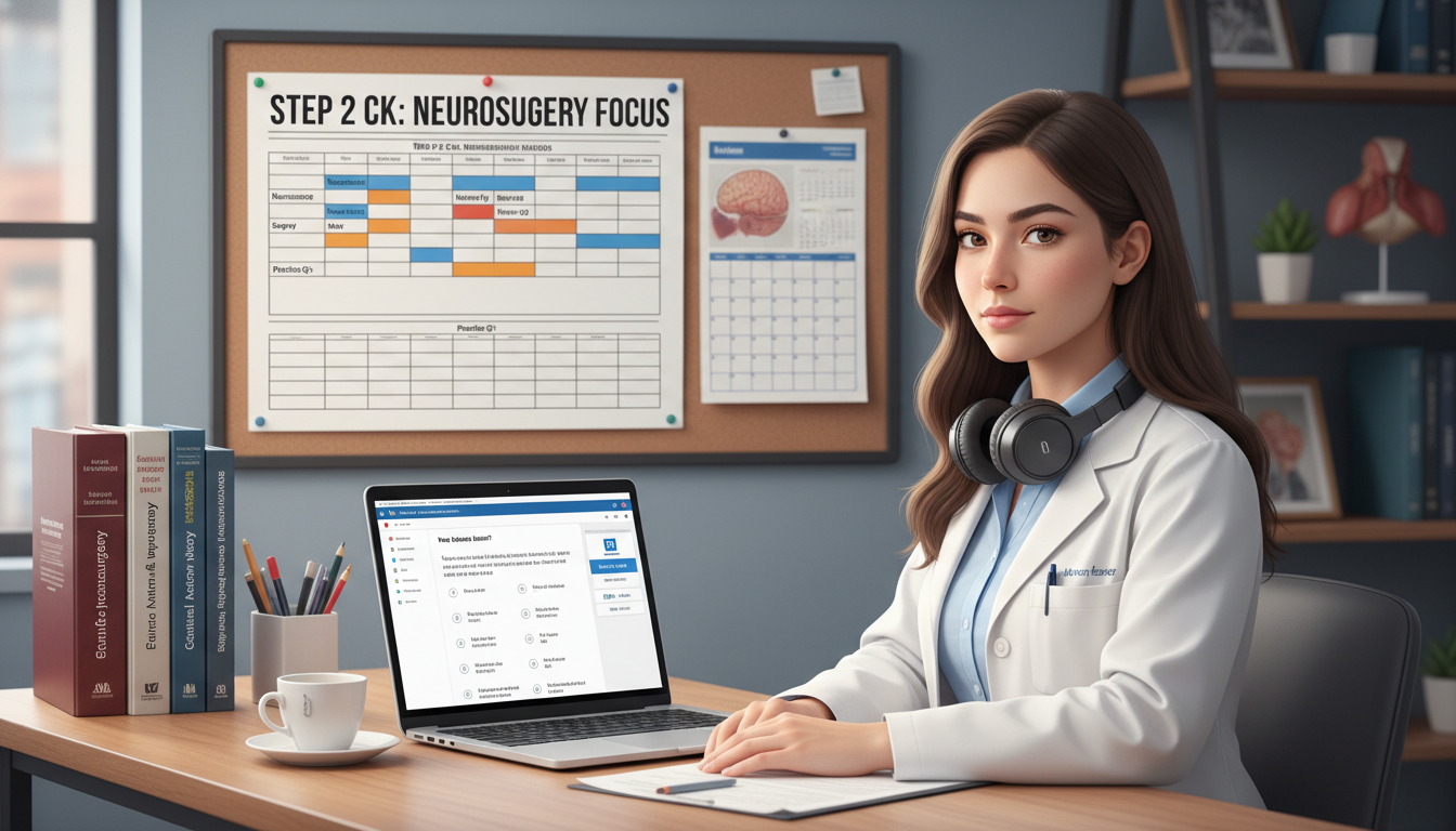 US citizen IMG reviewing neurosurgery Step 2 CK study plan - US citizen IMG for Step Score Strategy for US Citizen IMG in Neu