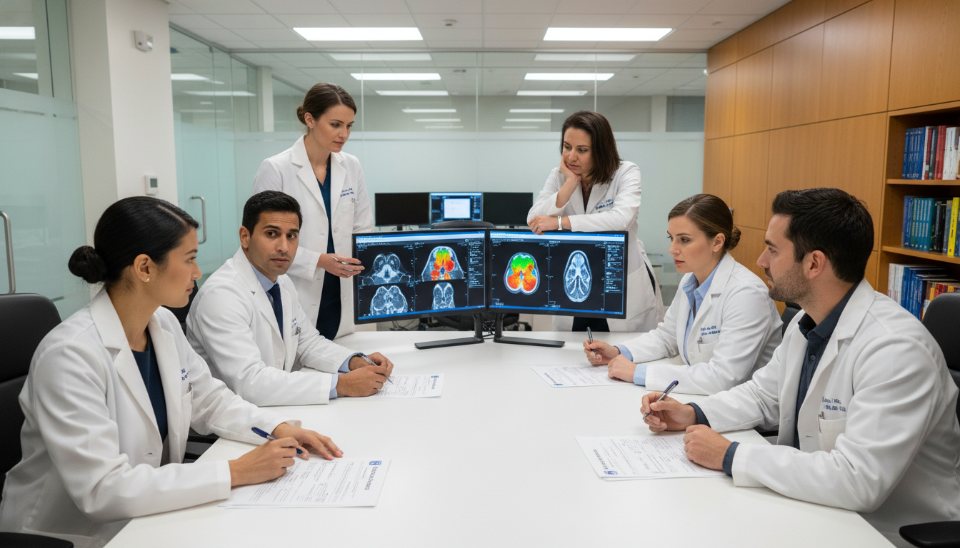 Nuclear medicine residents discussing residency program culture Nuclear medicine residents discussing residency program culture - US citizen IMG for Identifying Malignant Programs for US Ci